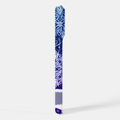 Snowflake Weihnachtsmuster iPhone Hülle (Rechte Seite)