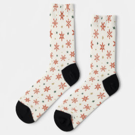 Snowflake Weihnachtssocken Socken