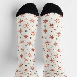 Snowflake Weihnachtssocken Socken