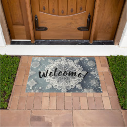 Snowflake Welcome Mat Fußmatte