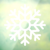 Snowflake Window Cloning Fensteraufkleber (Blatt 3)