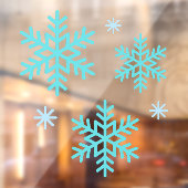 Snowflake Window Cloning Fensteraufkleber (Blatt 2)