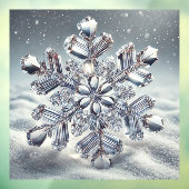 Snowflake Window Cloning Fensteraufkleber (Blatt 3)
