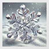 Snowflake Window Cloning Fensteraufkleber (Blatt)