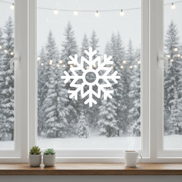 Snowflake Window Cloning Fensteraufkleber