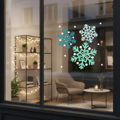 Snowflake Window Cloning Fensteraufkleber