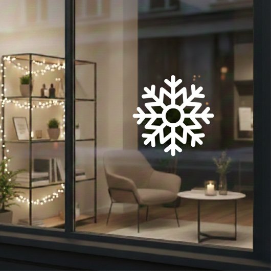 Snowflake Window Cloning Fensteraufkleber