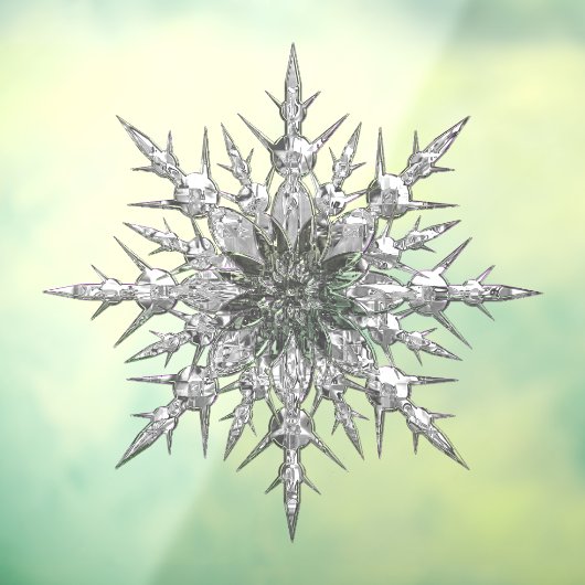 Snowflake Window Cloning Fensteraufkleber (Blatt 3)