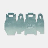 Snowflake Winter Brautparty Vielen Dank Geschenkschachtel (Ungefaltet)