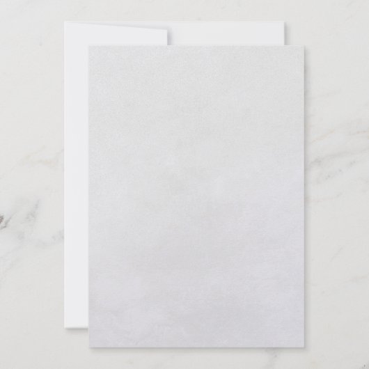 Snowflake Winter Geburtstagsparty Einladung (Rückseite)