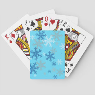 Snowflake Winter Playing Cards Spielkarten