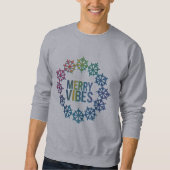 Snowflake Wreath Sweatshirt (Vorderseite)