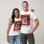 Snowflake Zombie Dog Bitten von Snowflake Unisex T-Shirt (Unisex)