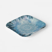 SnowFlakeFrost Pappteller (Gewinkelt)