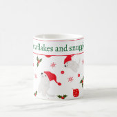 Snowflakes and snuggles kaffeetasse (Mittel)
