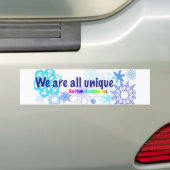 snowflakes_autism autoaufkleber (Auf Auto)