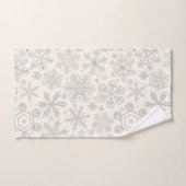Snowflakes Badhandtuch Set (Handtuch)