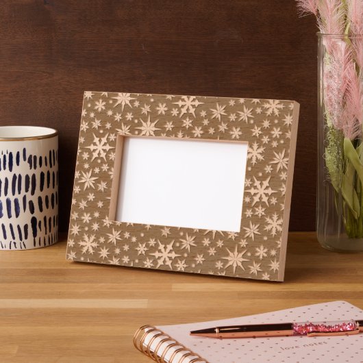 Snowflakes Design Geätzte Rahmen (Links)