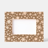 Snowflakes Design Geätzte Rahmen (Vorderseite)