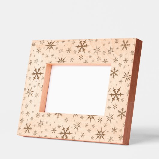 Snowflakes Design Geätzte Rahmen (Links)