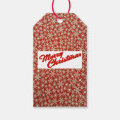 Snowflakes-Geschenk-Tag Geschenkanhänger (Vorderseite)
