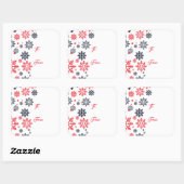 Snowflakes Geschenkartikel Aufkleber (Blatt)