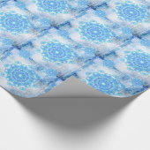 Snowflakes Geschenkpapier (Ecke)