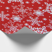 Snowflakes Geschenkpapier (Ecke)