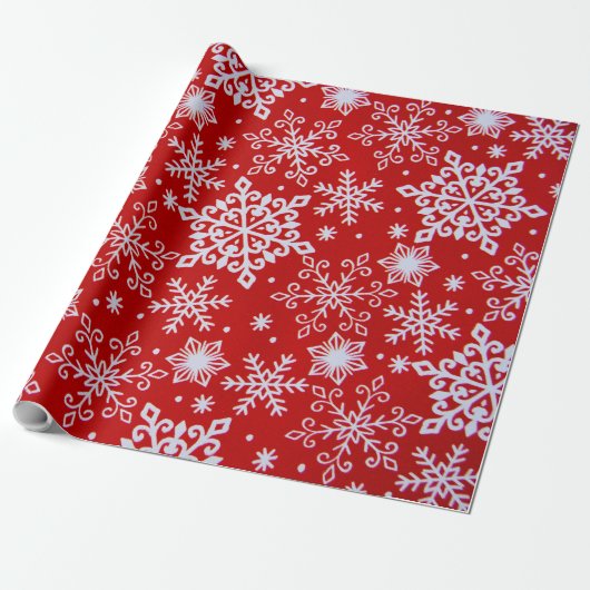 Snowflakes Geschenkpapier (Ungerollt)