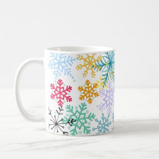 Snowflakes Kaffeetasse (Links)