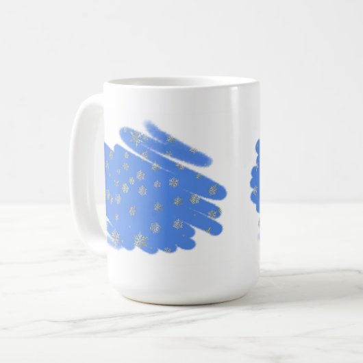 SNOWFLAKES KAFFEETASSE (Vorderseite Links)