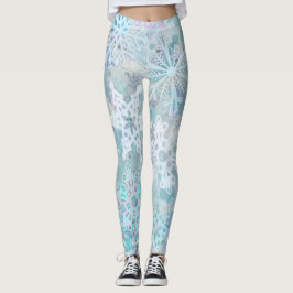 Snowflakes Leggings