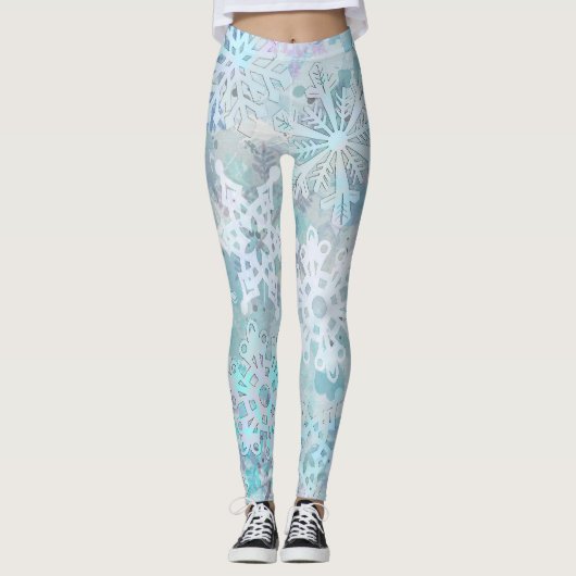 Snowflakes Leggings (Vorderseite)