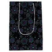 Snowflakes Mittlere Geschenktüte (Rückseite)