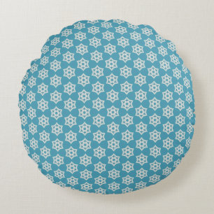 Snowflakes p1 rundes kissen