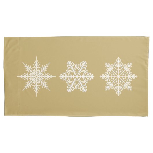 Snowflakes Pillowcase King Kissenbezug (Vorderseite)
