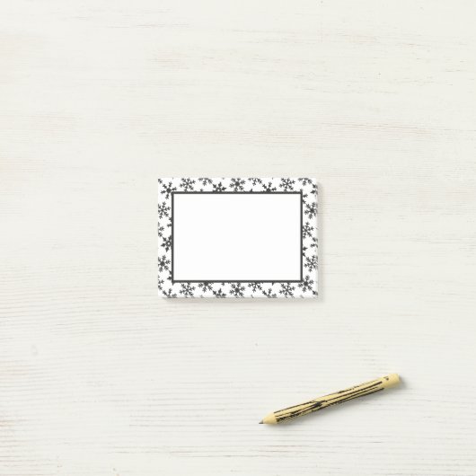 Snowflakes Post-it Klebezettel (Auf Schreibtisch)