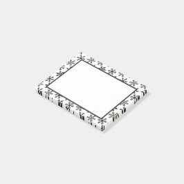 Snowflakes Post-it Klebezettel