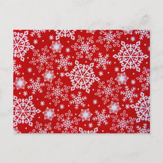 Snowflakes Postkarte