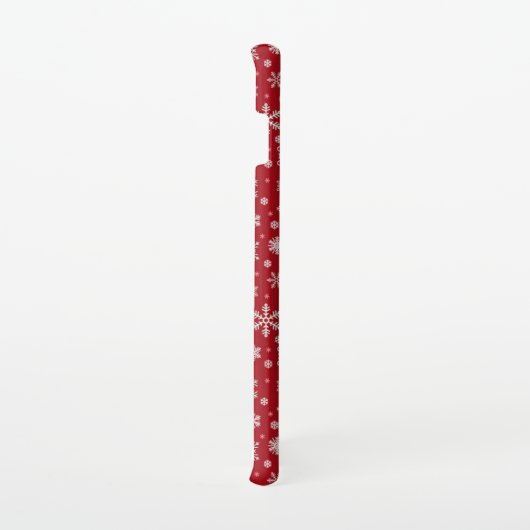 Snowflakes Red Case Samsung Galaxy Hülle (Rechte Seite)