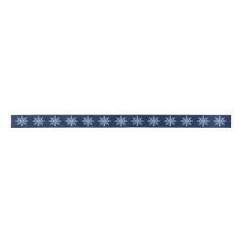 Snowflakes Ribbon Satinband