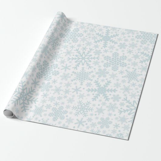 SNOWFLAKES | Schleifpapier Geschenkpapier (Ungerollt)