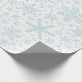 SNOWFLAKES | Schleifpapier Geschenkpapier (Ecke)