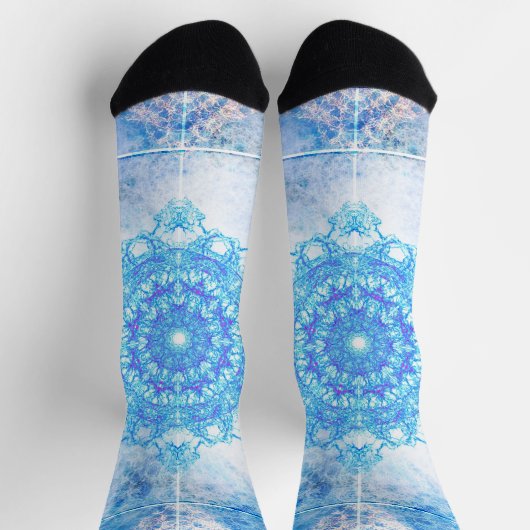 Snowflakes Socken (Oben)