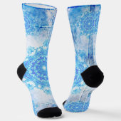 Snowflakes Socken (Gewinkelt)