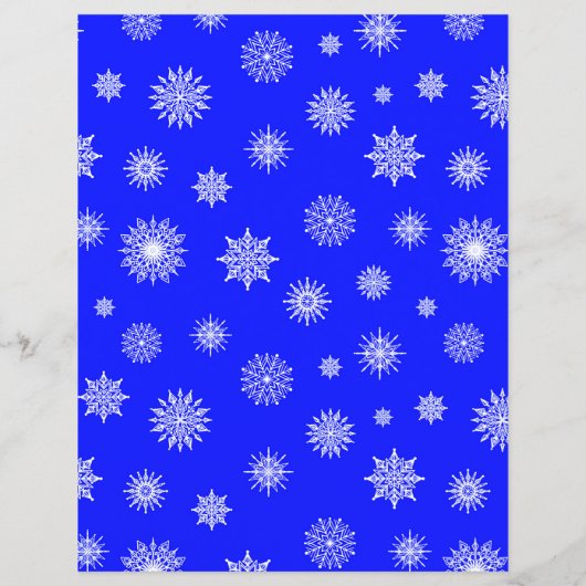 Snowflakes St. Nick Letter (Rückseite)