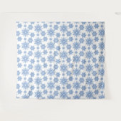 Snowflakes Tapestry Wandteppich (Vorderseite (Horizontal))