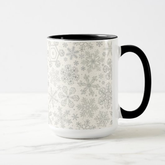 Snowflakes Tasse (Rechts)