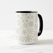 Snowflakes Tasse (VorderseiteRechts)