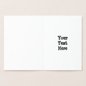 Snowflakes Thema Netball Weihnachten Folienkarte (Innenseite)